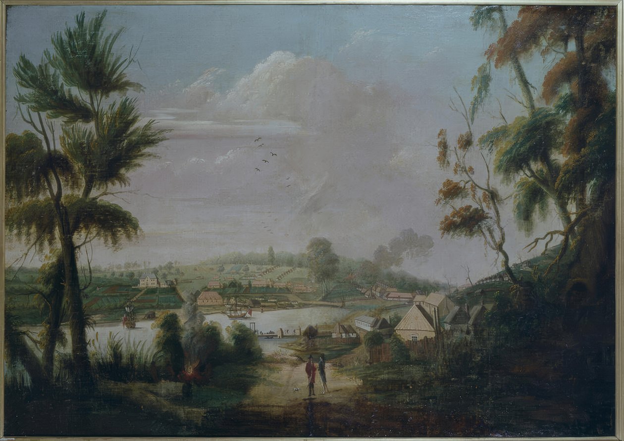 Vista da Baía de Sydney de Thomas Watling