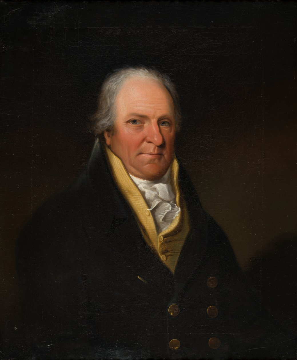 Retrato do Sr. Henry Bowman, c.1794-1843 (óleo sobre tela) de Thomas Weaver