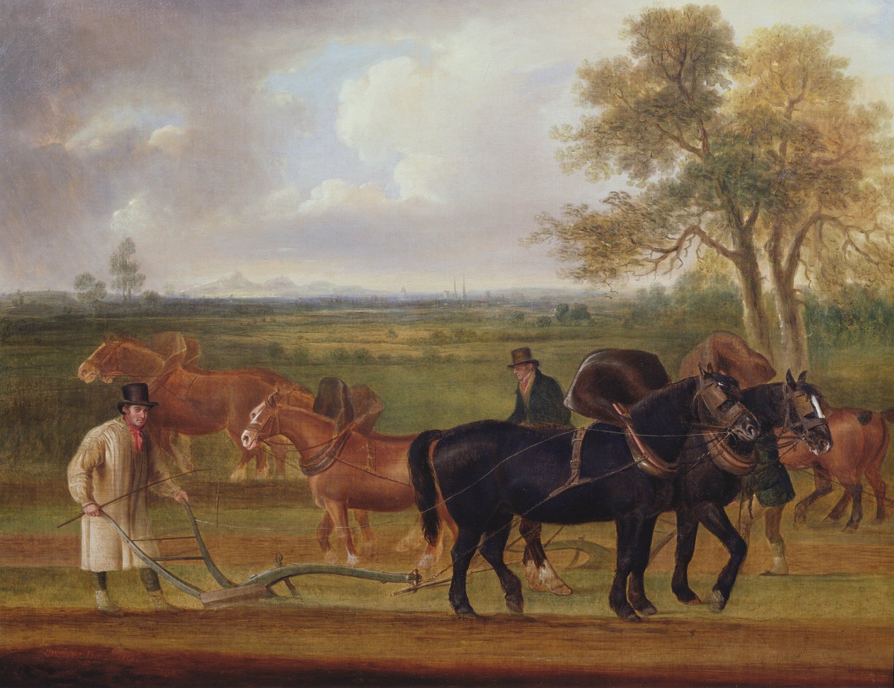 O jogo da lavoura, 1813 de Thomas Weaver