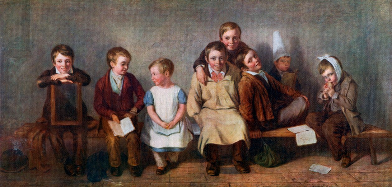 O sorriso, 1842, 1912. de Thomas Webster