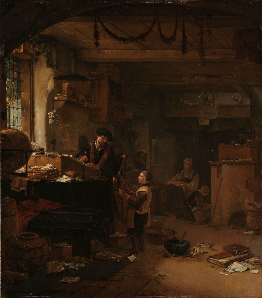 O Alquimista de Thomas Wijck