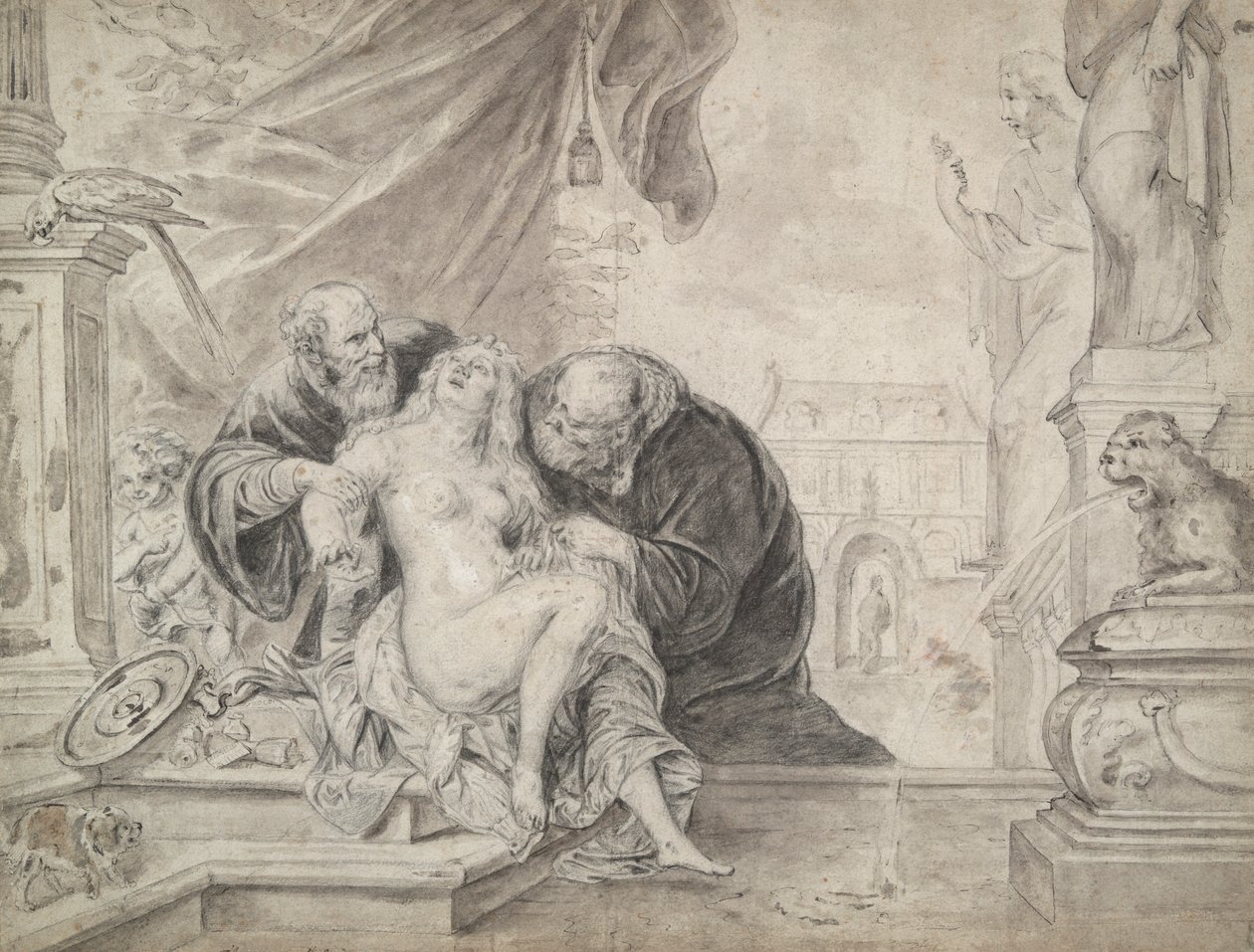 Susannah e os Anciãos de Thomas Willeboirts