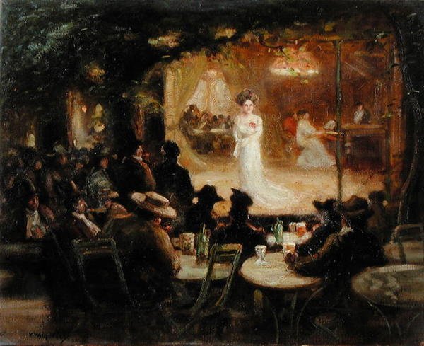 Um concerto ao ar livre, Paris de Thomas William Morley