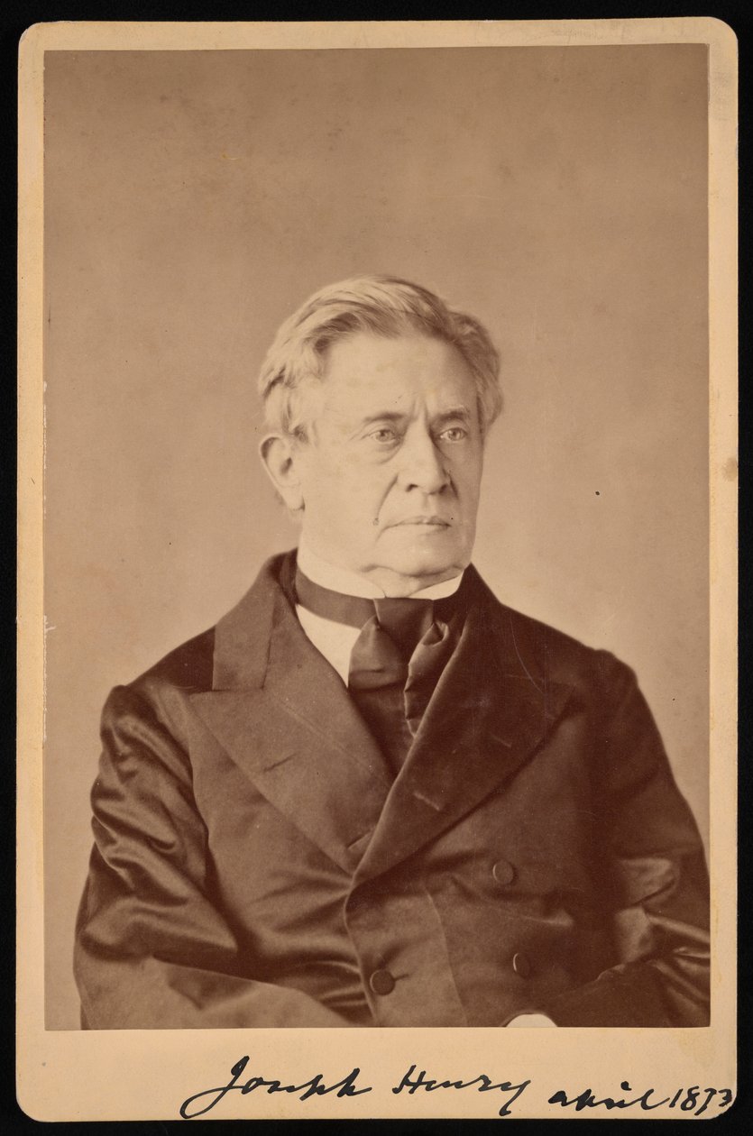 Retrato de Joseph Henry 1797-1878, abril de 1873. de Thomas William Smillie