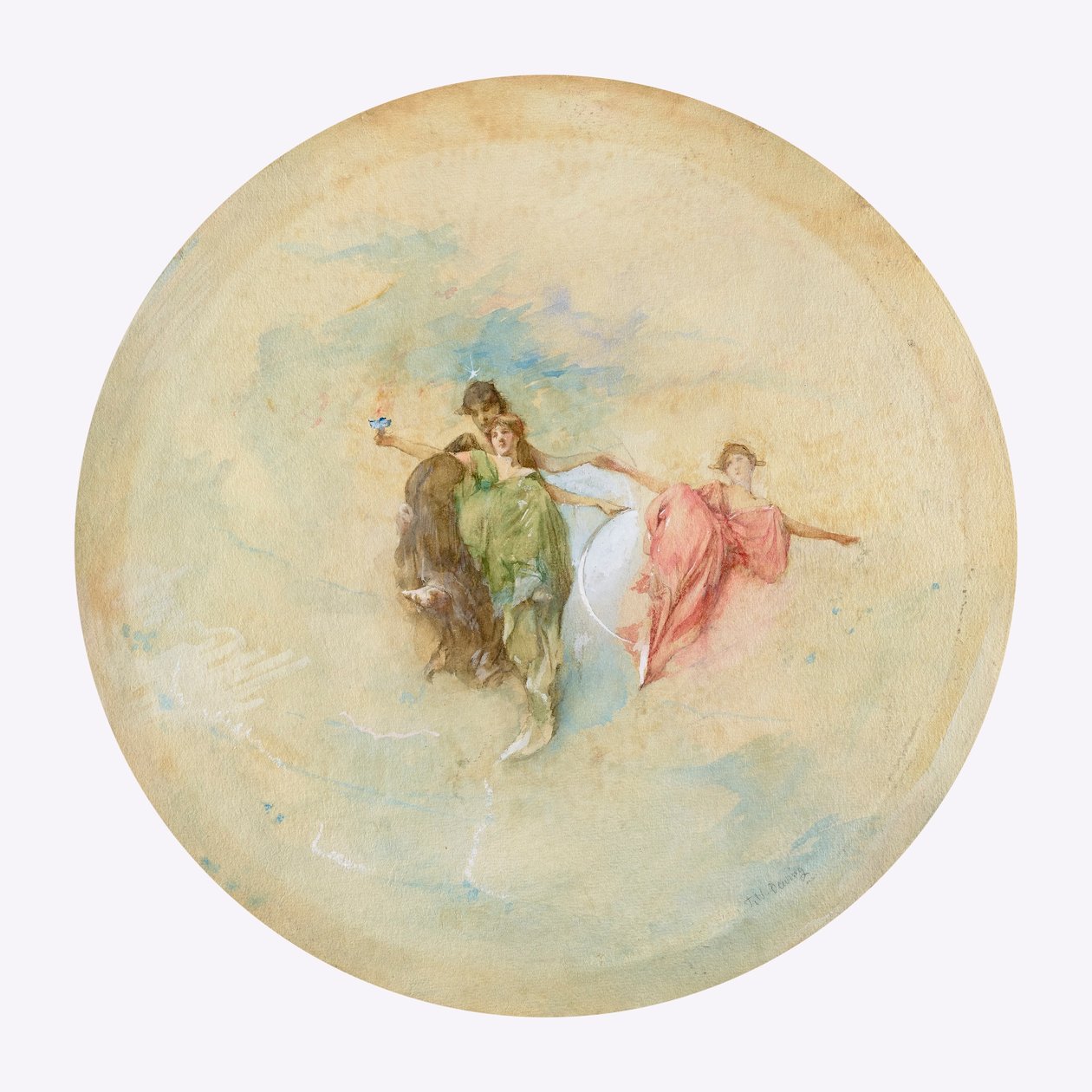 Amanhecer de Thomas Wilmer Dewing