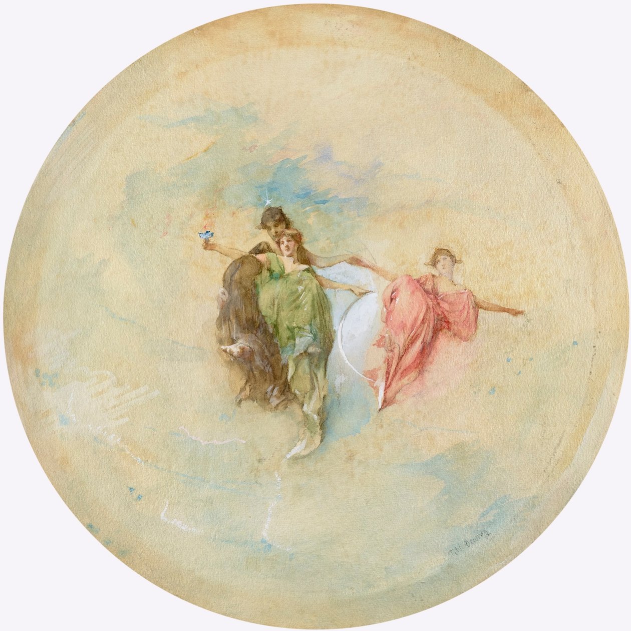 Amanhecer de Thomas Wilmer Dewing