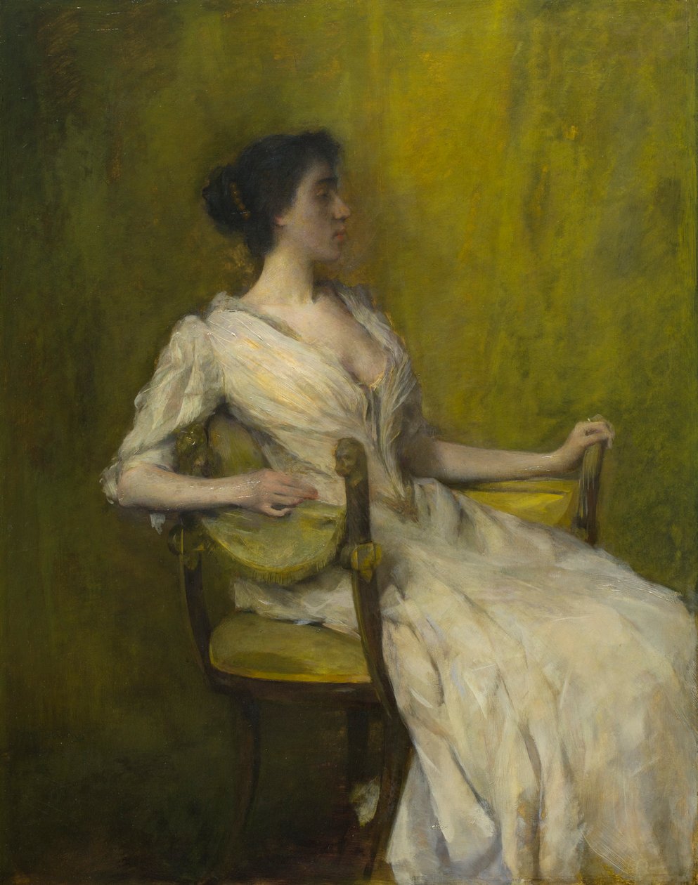 Dama de Branco de Thomas Wilmer Dewing