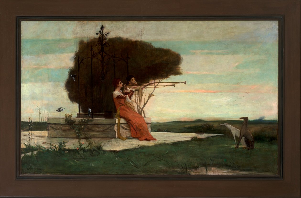 Manhã de Thomas Wilmer Dewing