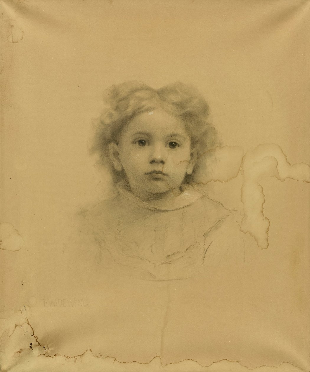 Retrato de Ethel D. Puffer de Thomas Wilmer Dewing