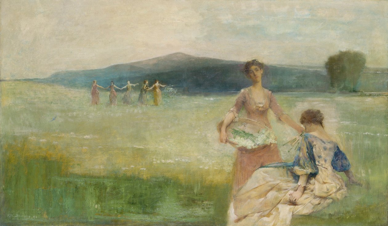 primavera de Thomas Wilmer Dewing