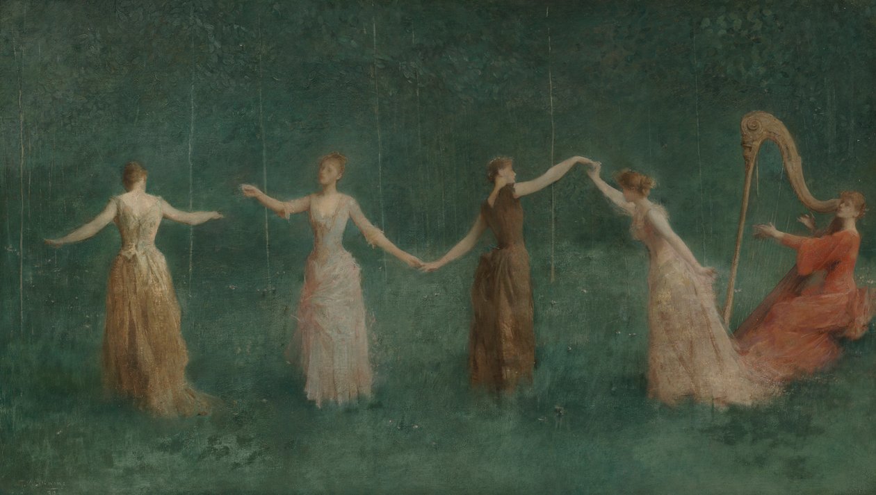 Verão de Thomas Wilmer Dewing