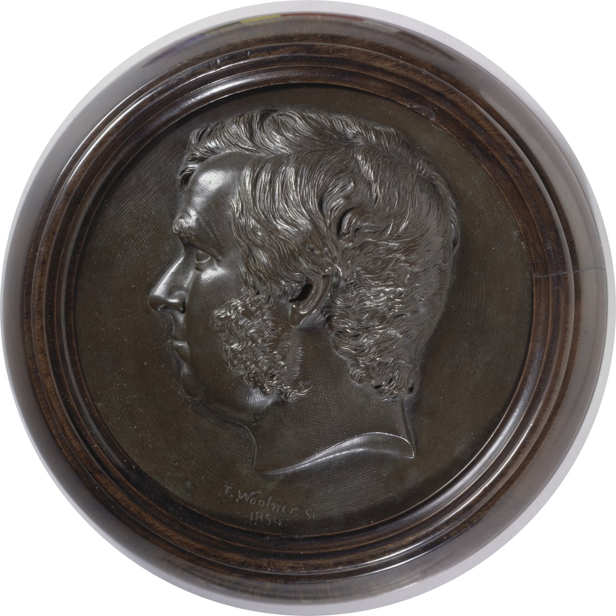 Sir James Martin (1820-86) 1854 (bronze) de Thomas Woolner