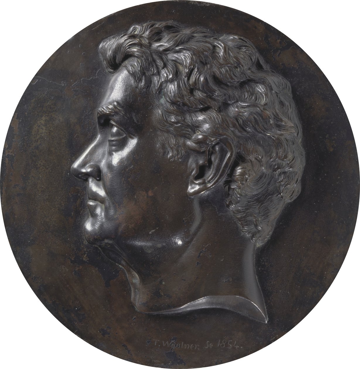 William Charles Wentworth (1790-1872) 1854 (bronze) de Thomas Woolner