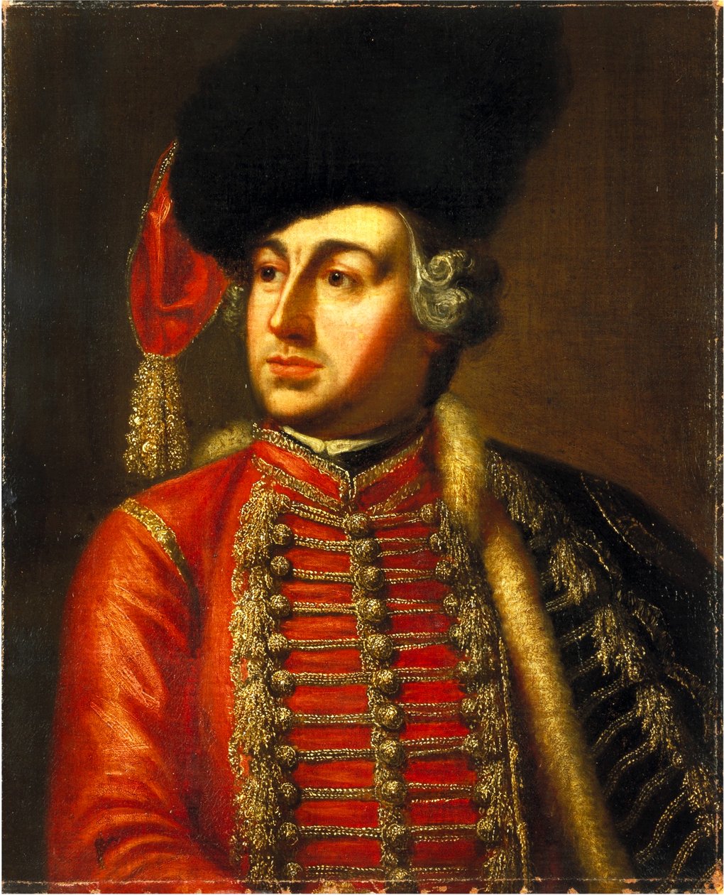 Retrato de David Garrick (1717-1779) de Thomas Worlidge