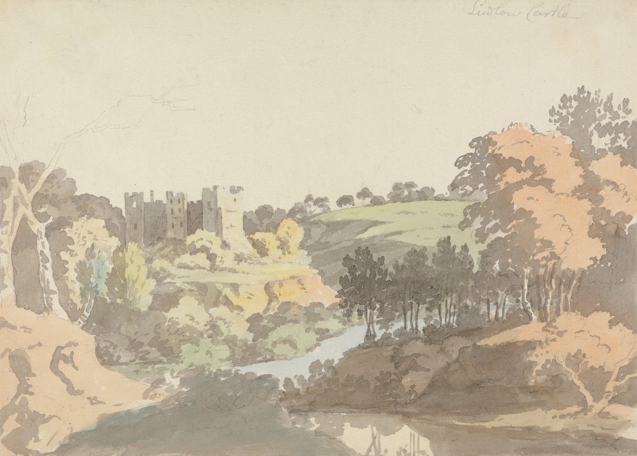 Castelo de Ludlow de Thomas Wright