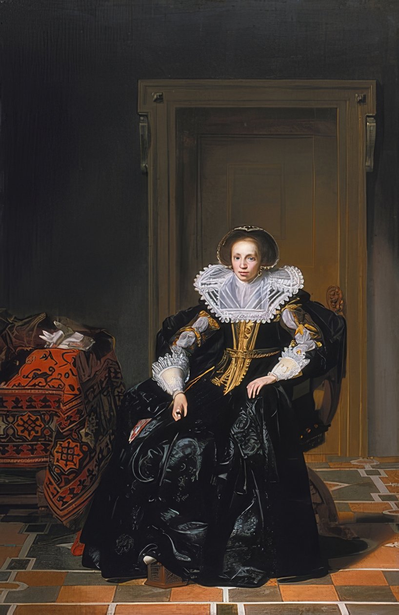 Retrato de uma senhora 1632 de Thomas de Keyser
