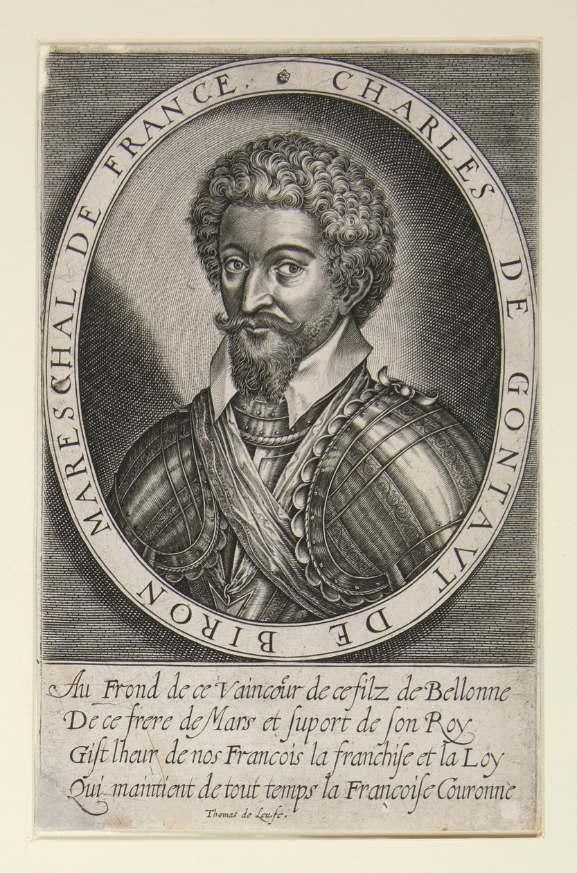 Carlos de Gontaut, Duque de Biron, Marechal da França de Thomas de Leu