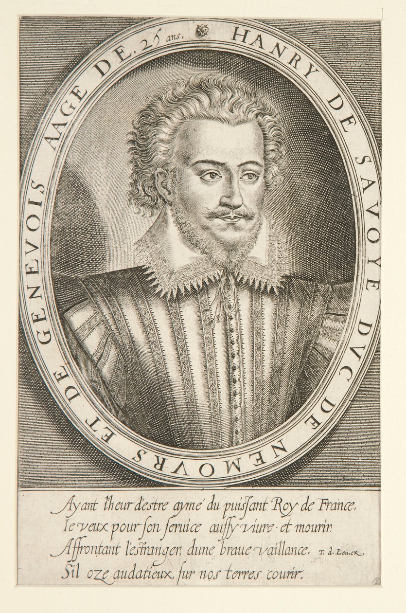 Henrique de Saboia, Duque de Nemours de Thomas de Leu