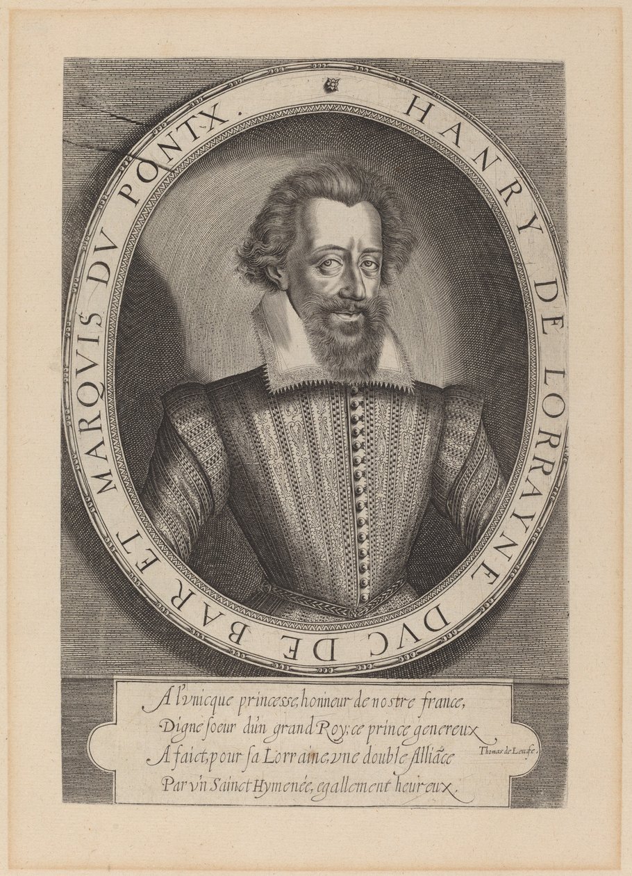 Henrique, Duque de Bar de Thomas de Leu