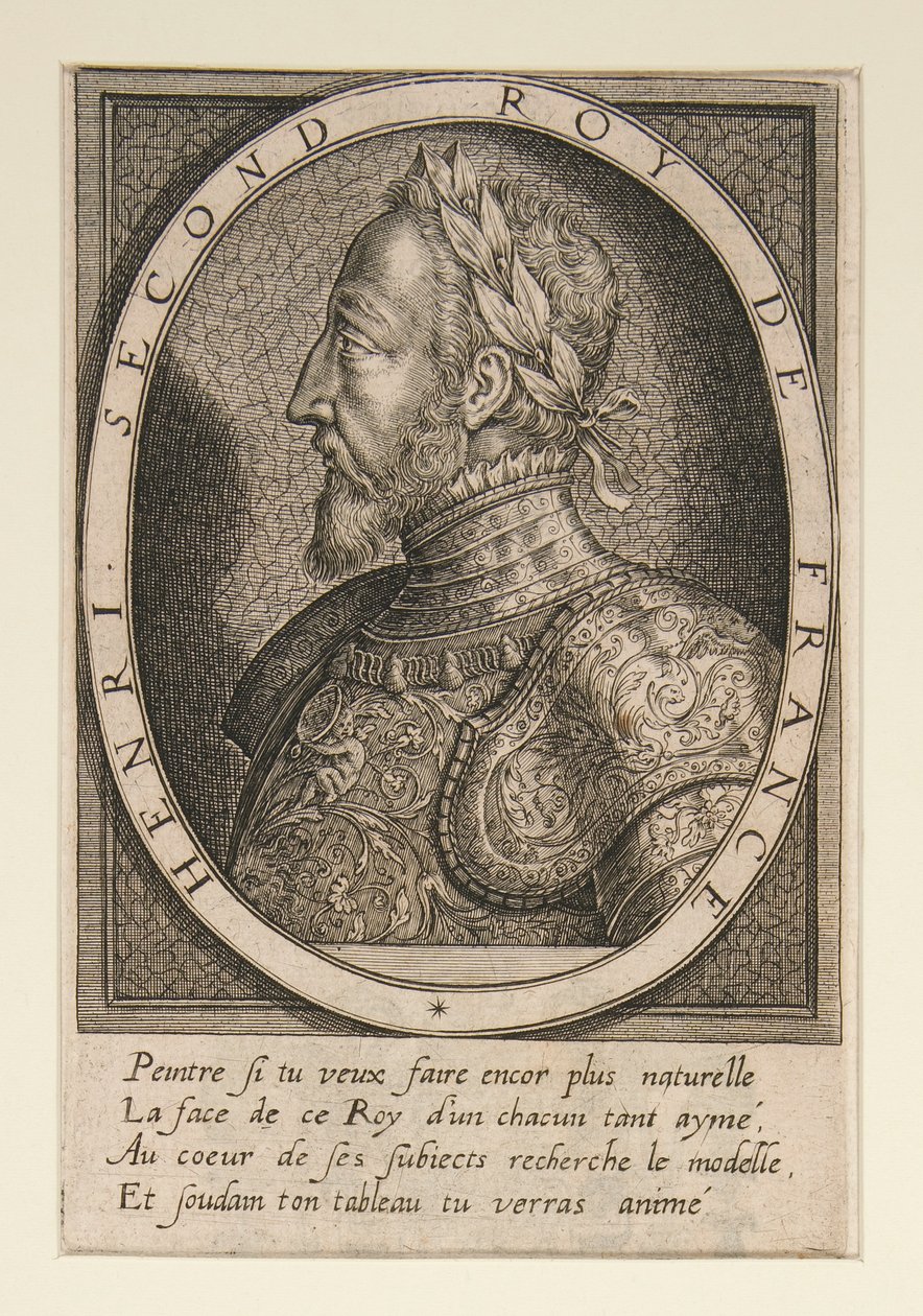 Henrique II, rei da França de Thomas de Leu