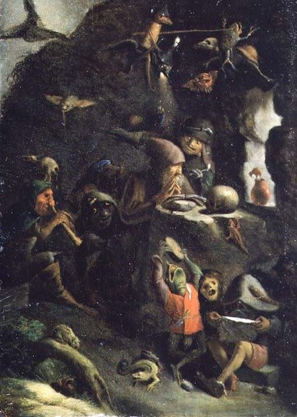A Tentação de Santo Antônio (painel) de Thomas van Apshoven