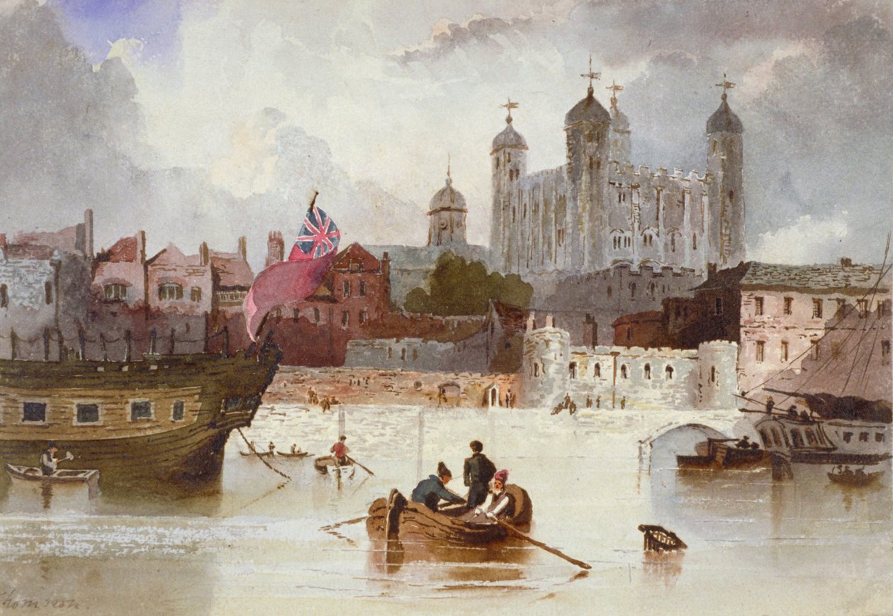 Torre de Londres, c1800 de Thompson