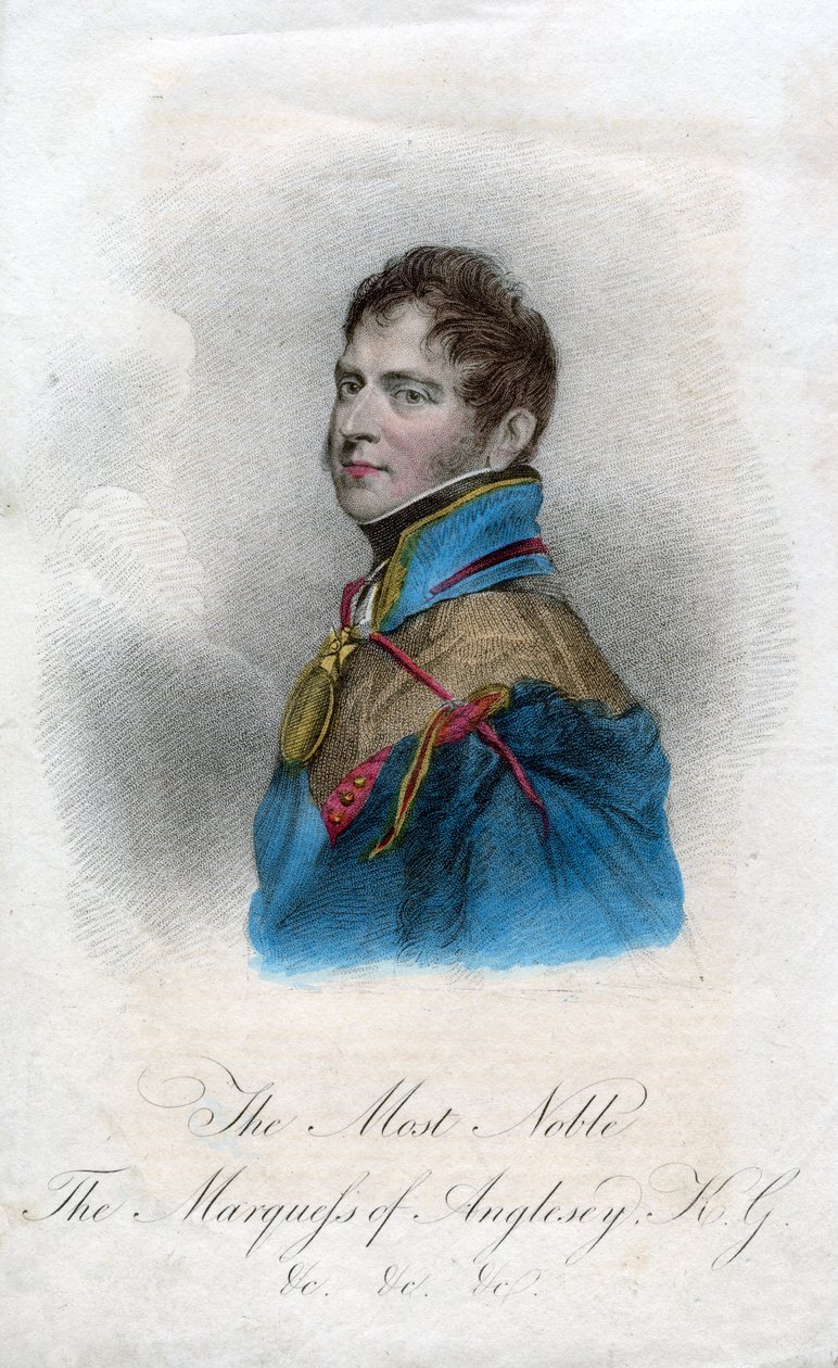 Henry William Paget, 1º marquês de Anglesey, soldado britânico. de Thomson