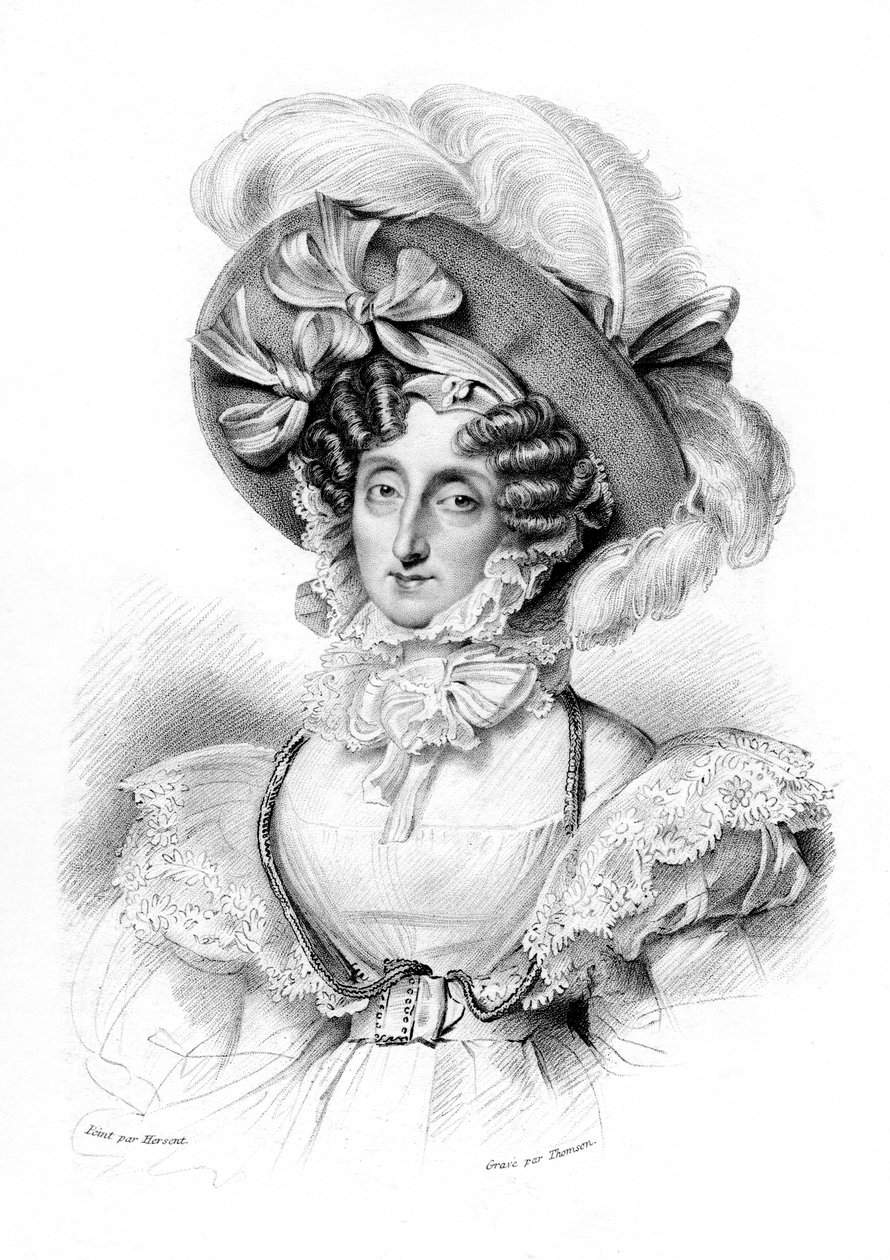 Maria Amalia das Duas Sicílias, século XIX. de Thomson