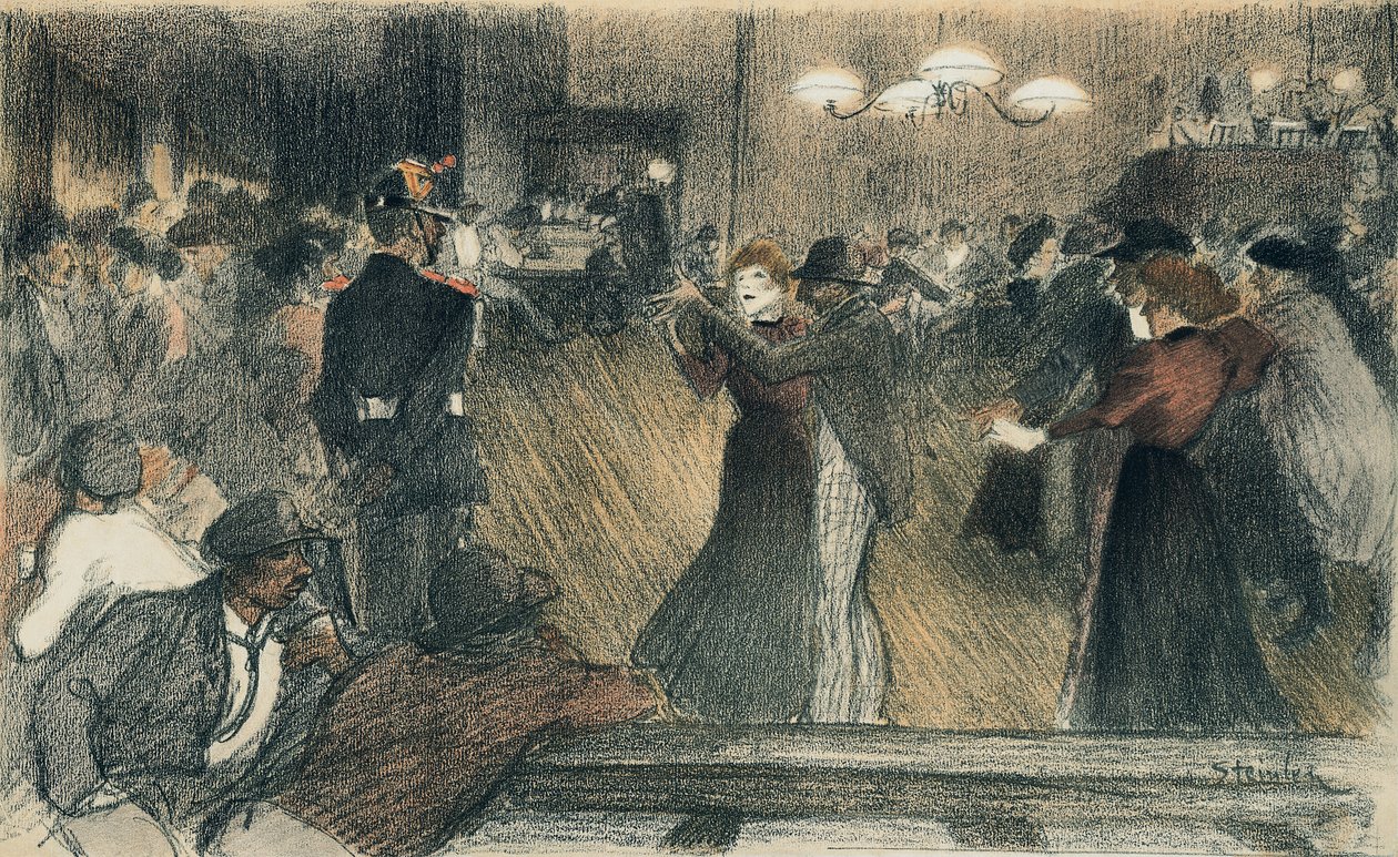 Bola no Barriere de Théophile Alexandre Steinlen