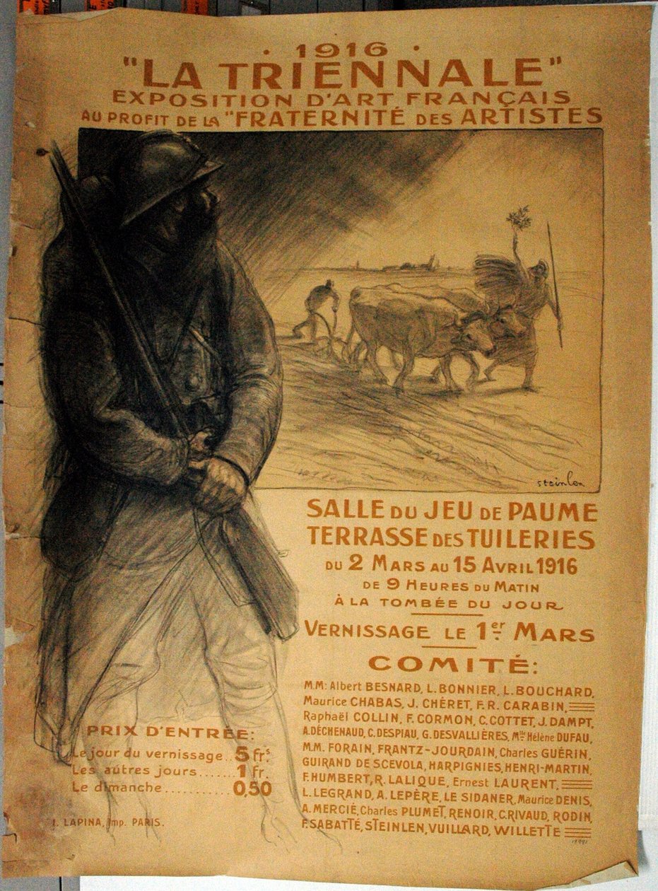 1916 "A Trienal de Théophile Alexandre Pierre Steinlen