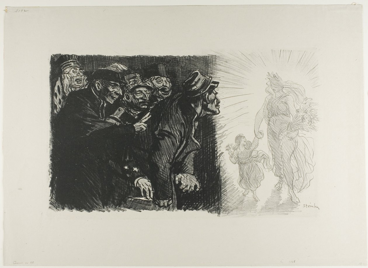 Como em Ninety-Three de Théophile Alexandre Pierre Steinlen