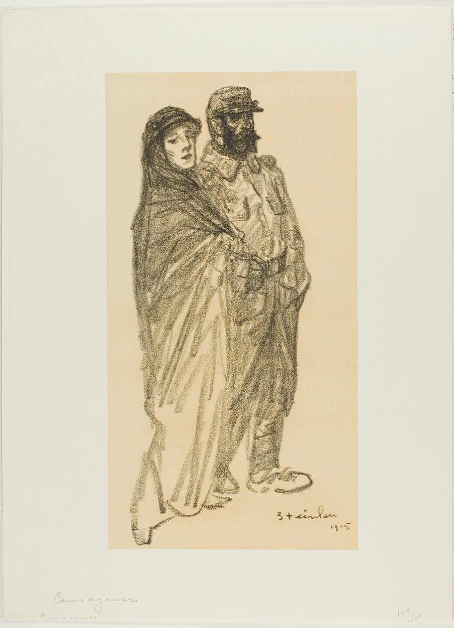Corajoso de Théophile Alexandre Pierre Steinlen