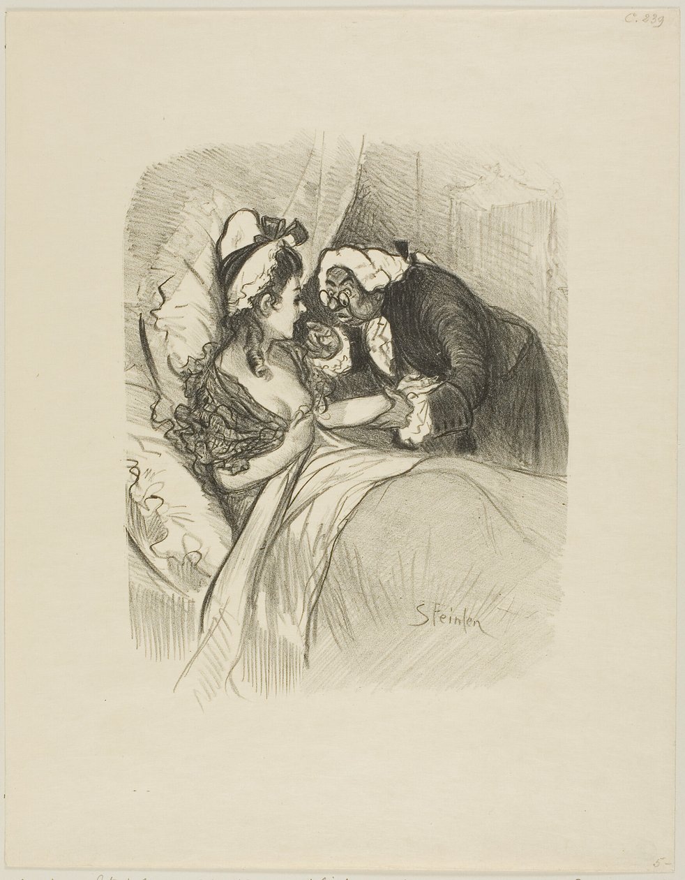 Dame Jacinthe de Théophile Alexandre Pierre Steinlen