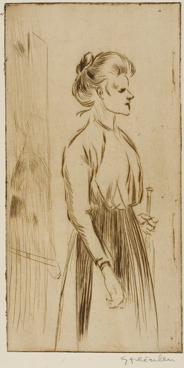 Mulher dura de Théophile Alexandre Pierre Steinlen