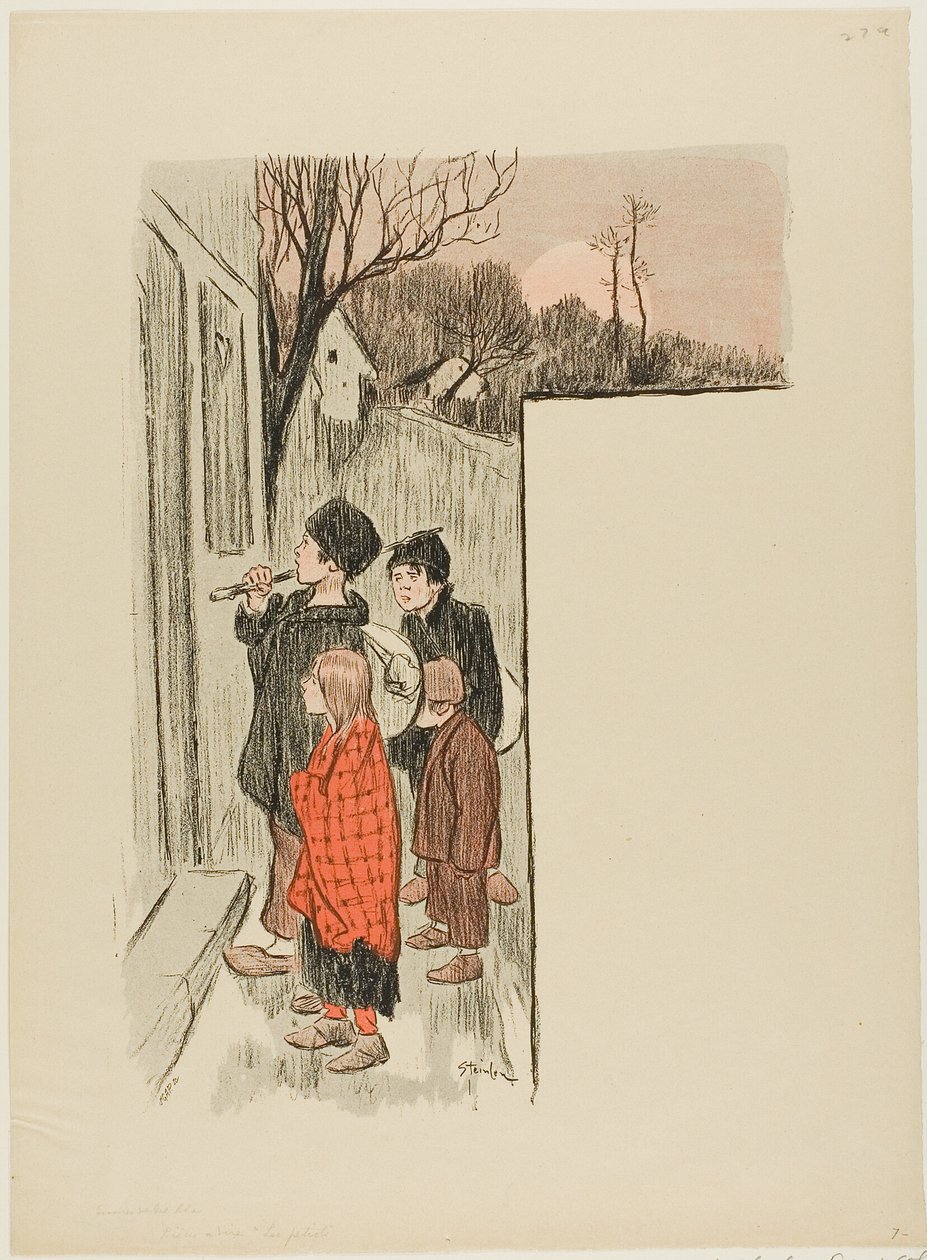 Os Petites de Théophile Alexandre Pierre Steinlen