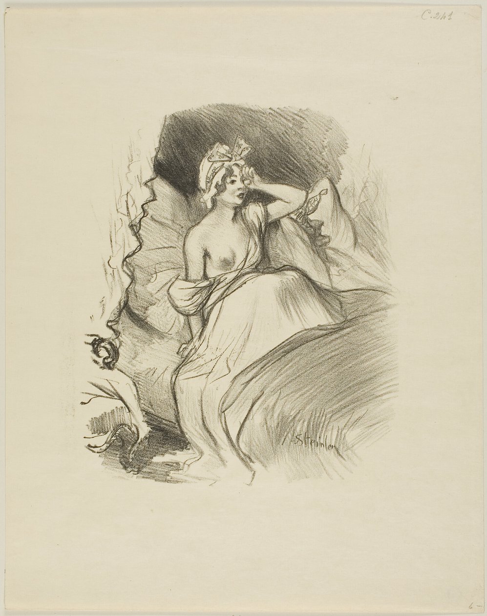 Roseta pequena de Théophile Alexandre Pierre Steinlen