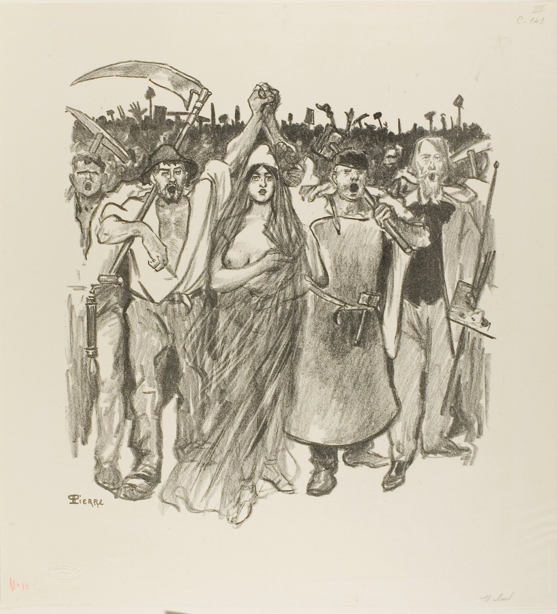 18 de março de Théophile Alexandre Pierre Steinlen