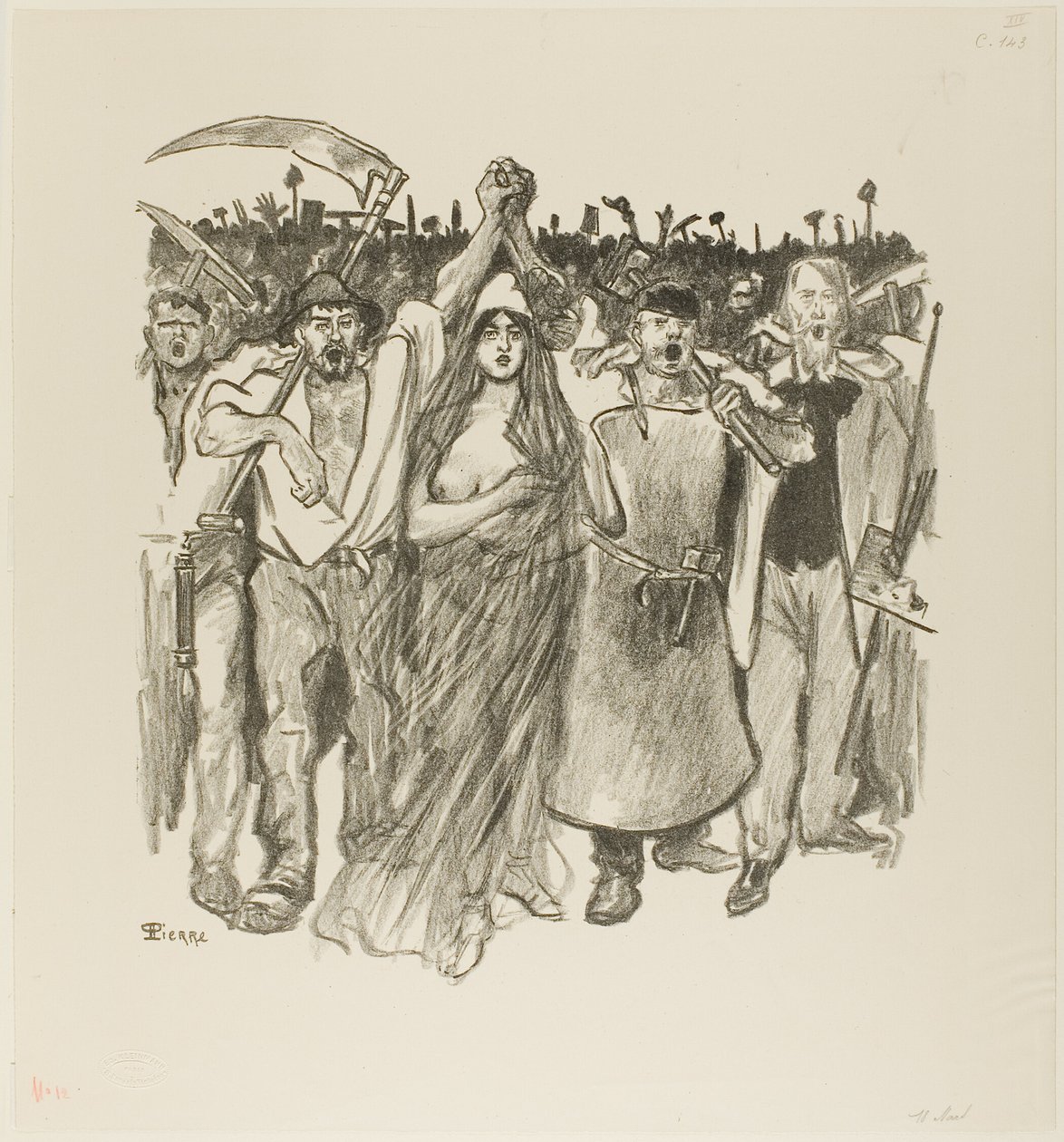 18 de março de Théophile Alexandre Pierre Steinlen