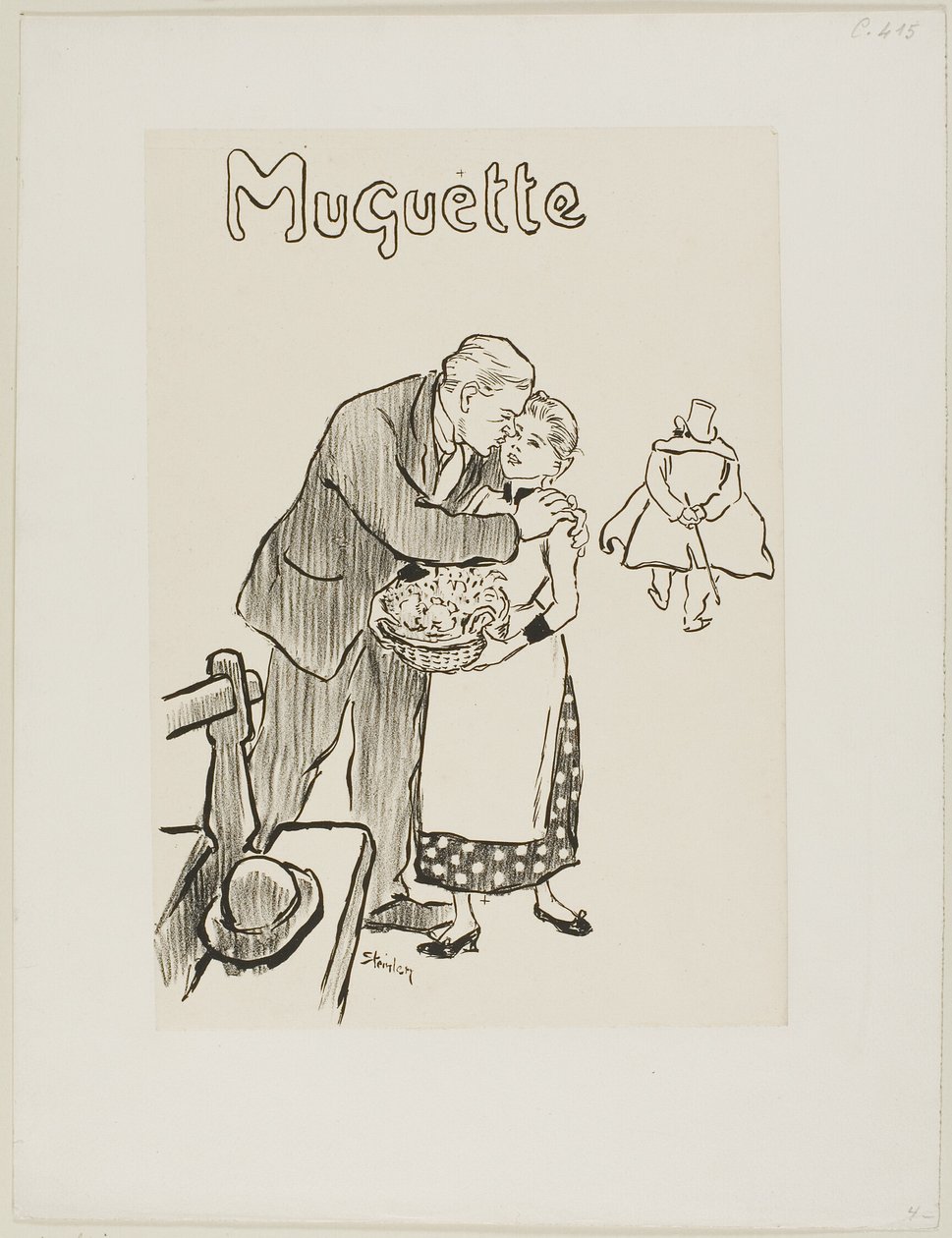 Muguette de Théophile Alexandre Pierre Steinlen