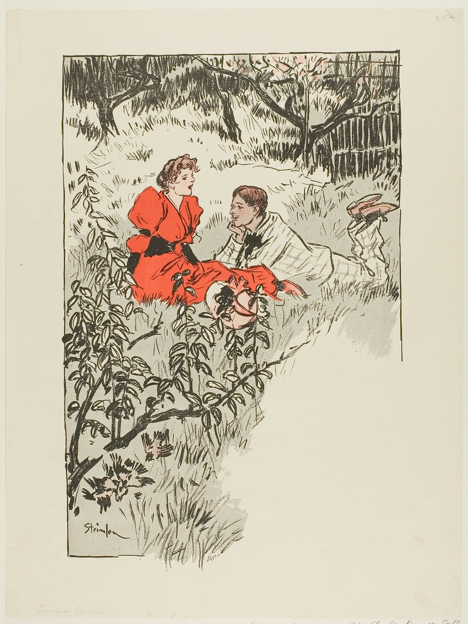 primavera de Théophile Alexandre Pierre Steinlen