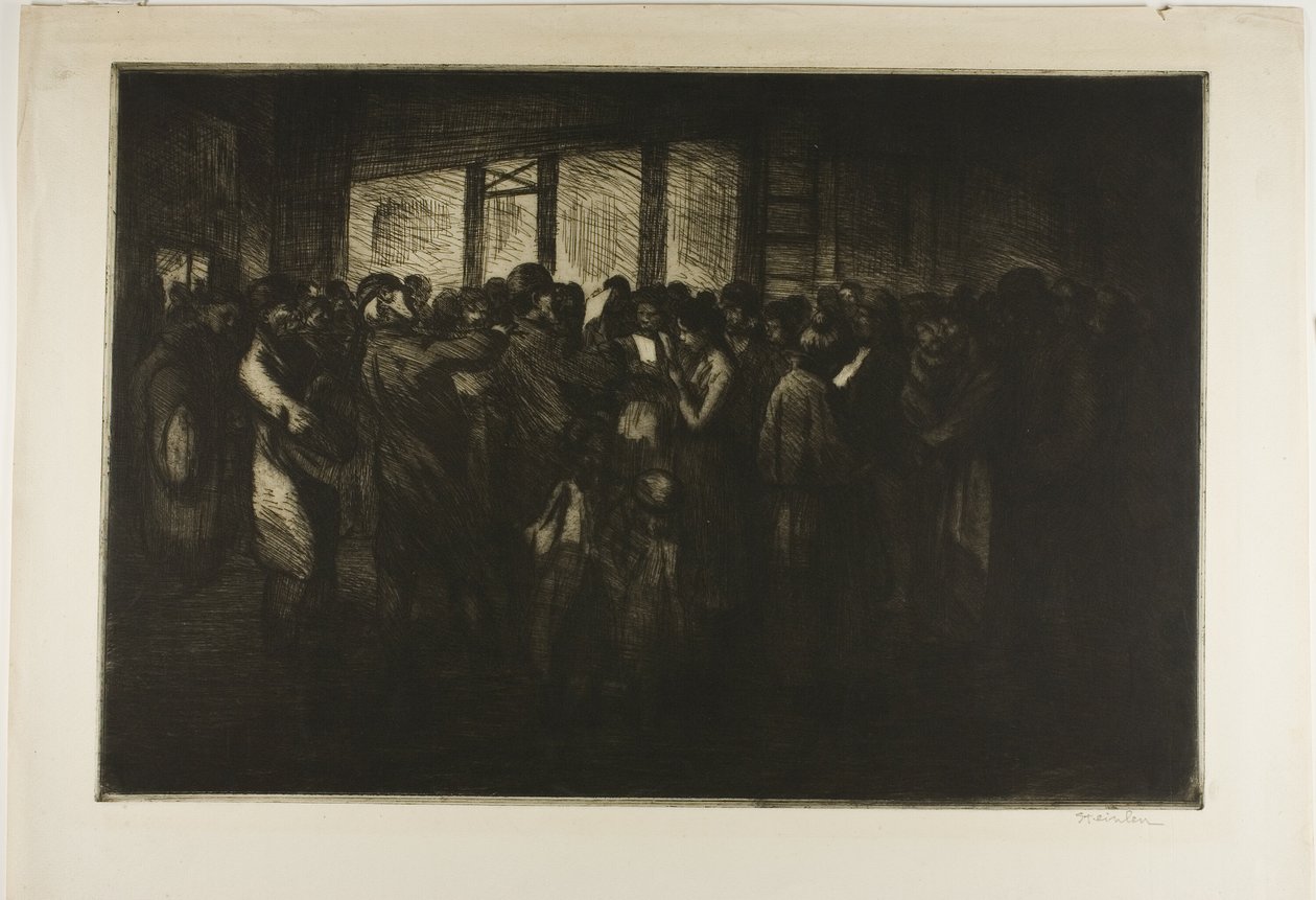Cantores de rua de Théophile Alexandre Pierre Steinlen