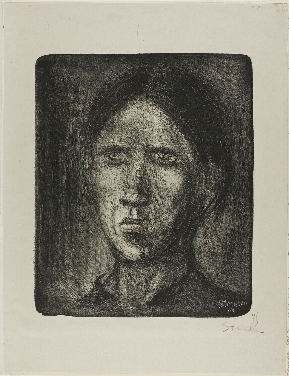 O homem comum de Théophile Alexandre Pierre Steinlen