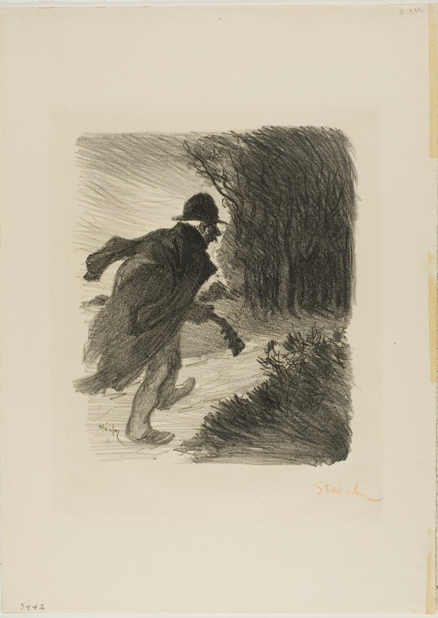 O cantor da floresta de Théophile Alexandre Pierre Steinlen