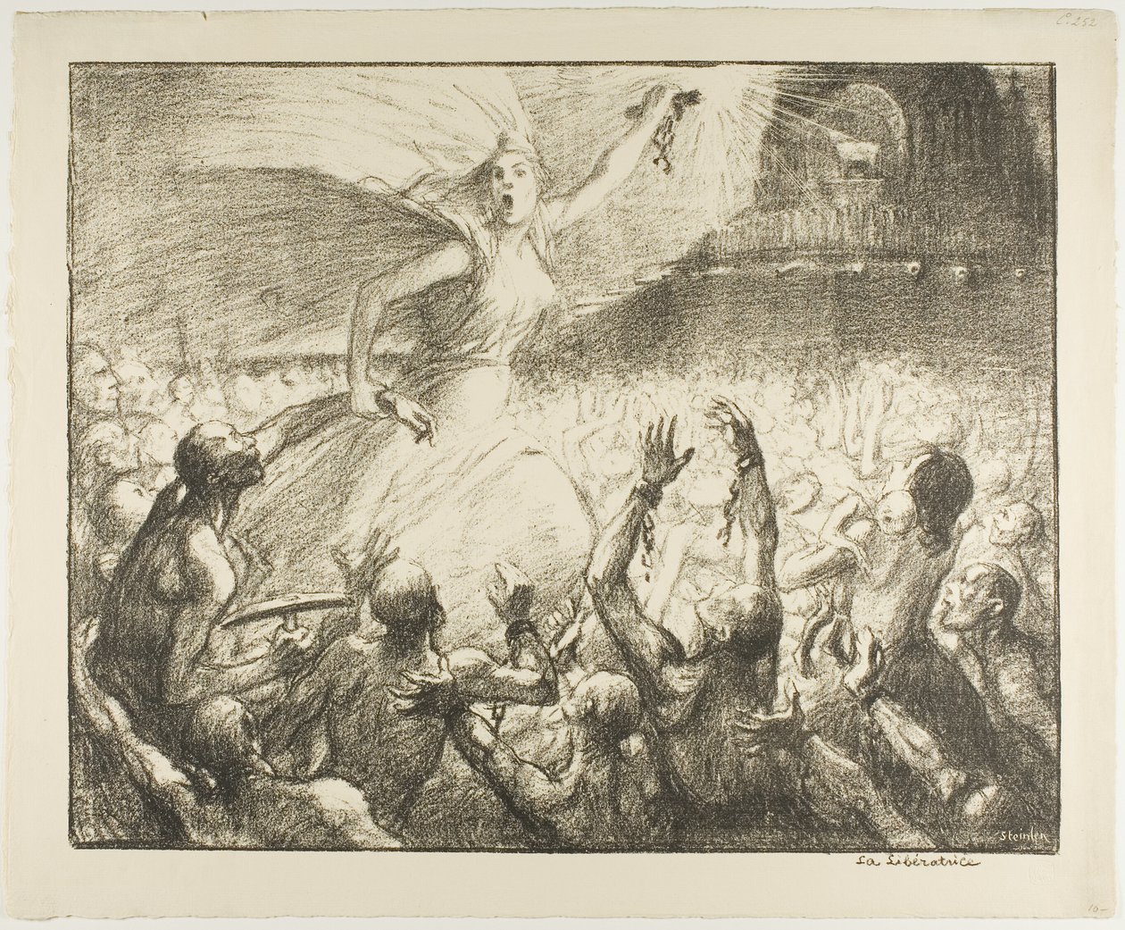 O Libertador de Théophile Alexandre Pierre Steinlen