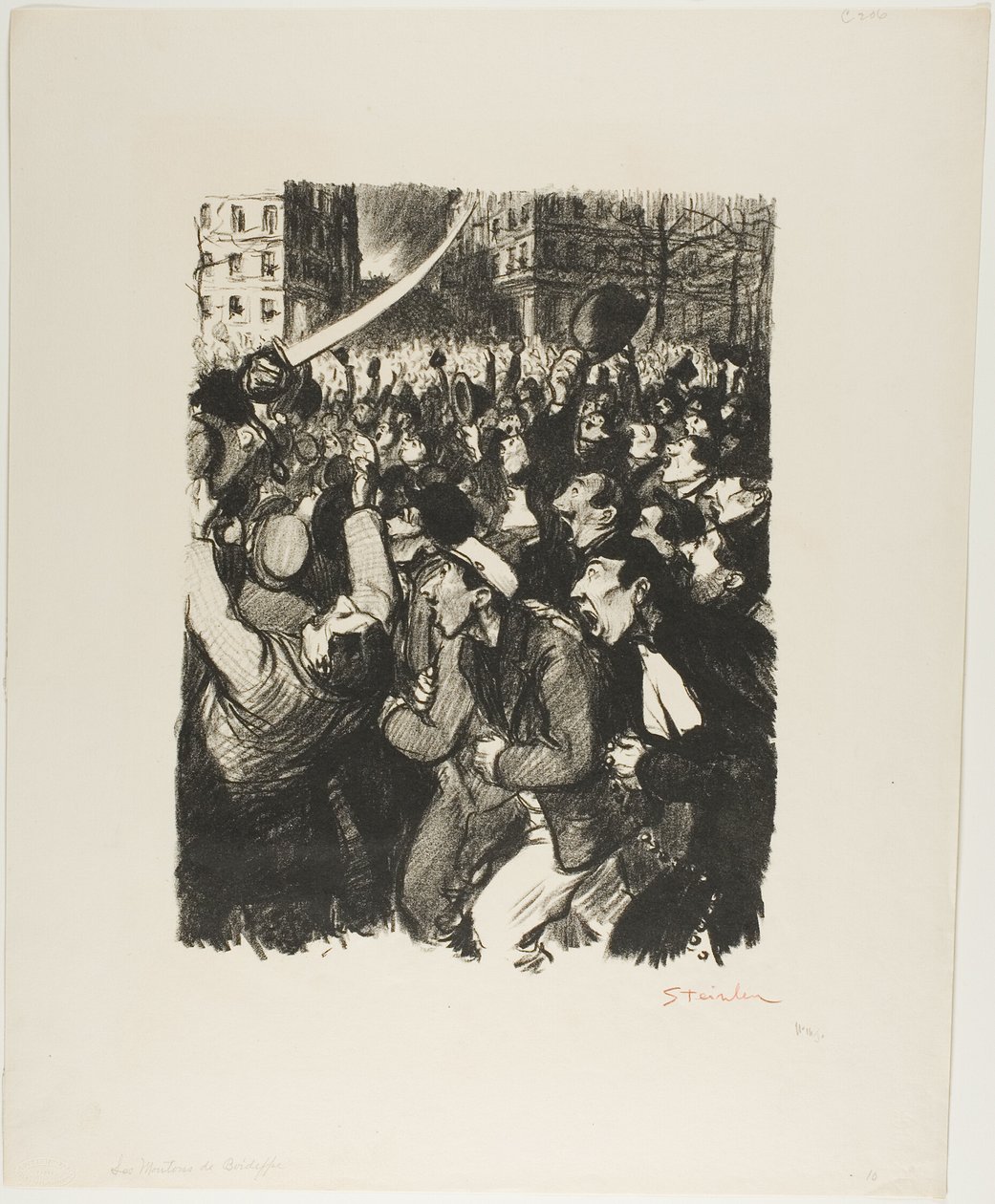 A ovelha de Boisdeffre de Théophile Alexandre Pierre Steinlen