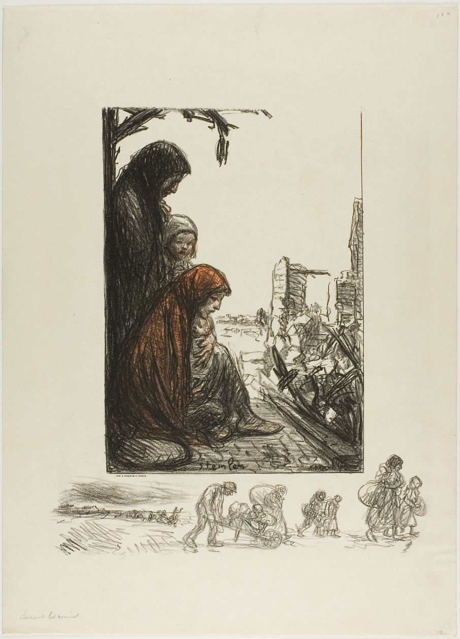 O dever social de Théophile Alexandre Pierre Steinlen