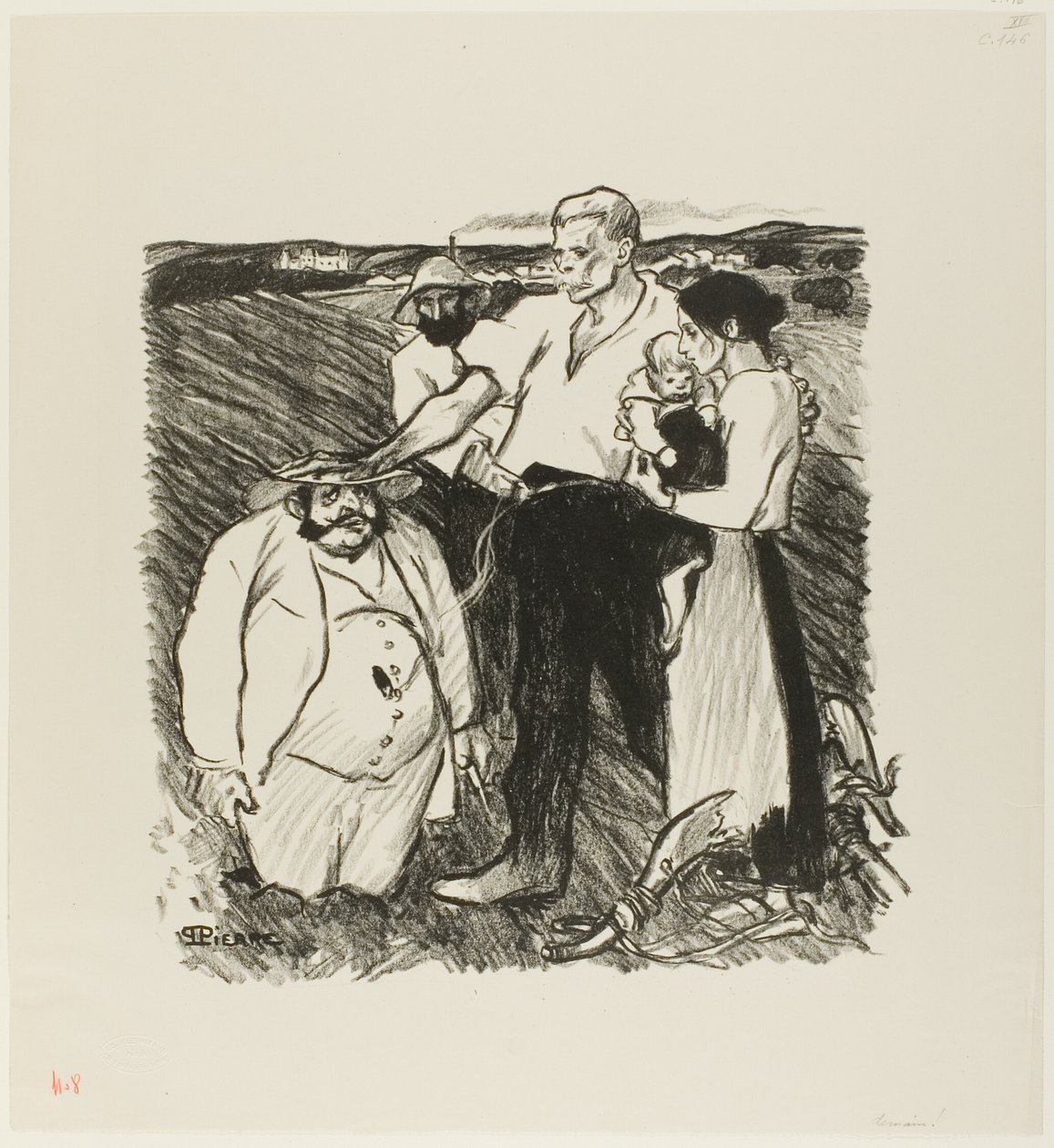 Amanhã! de Théophile Alexandre Pierre Steinlen