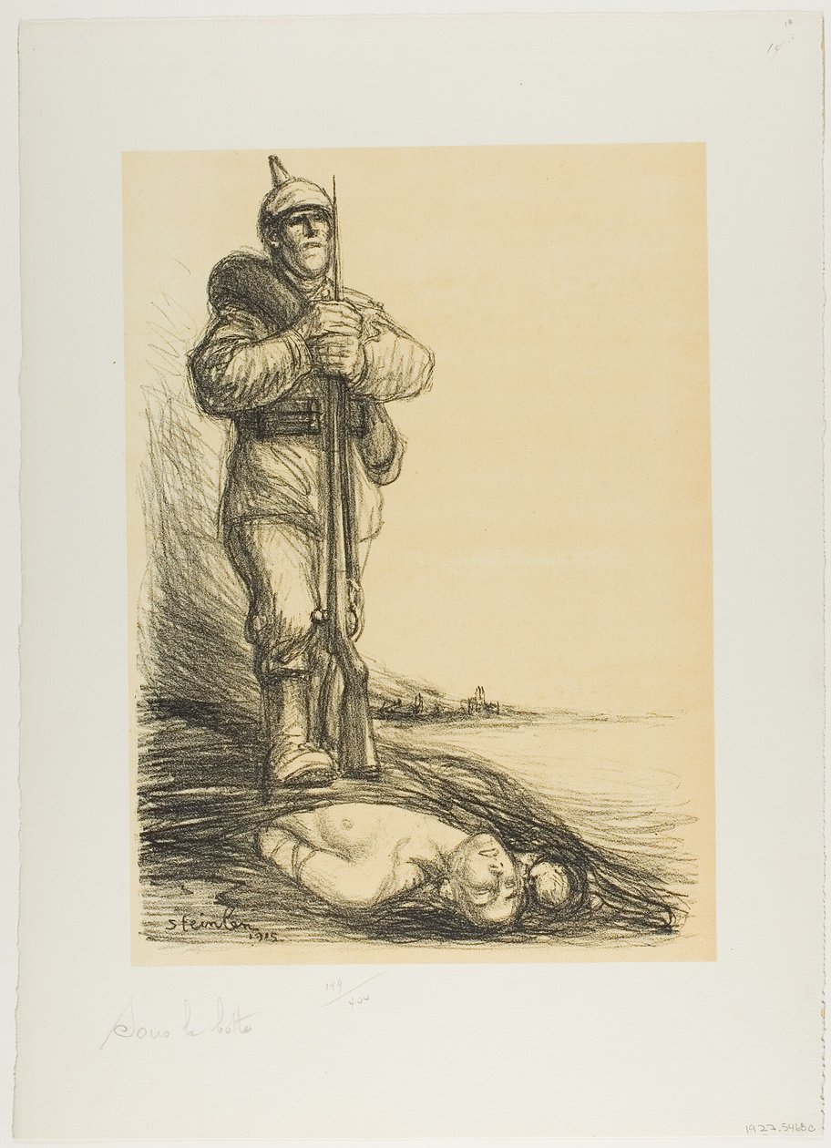 Sob a bota de Théophile Alexandre Pierre Steinlen