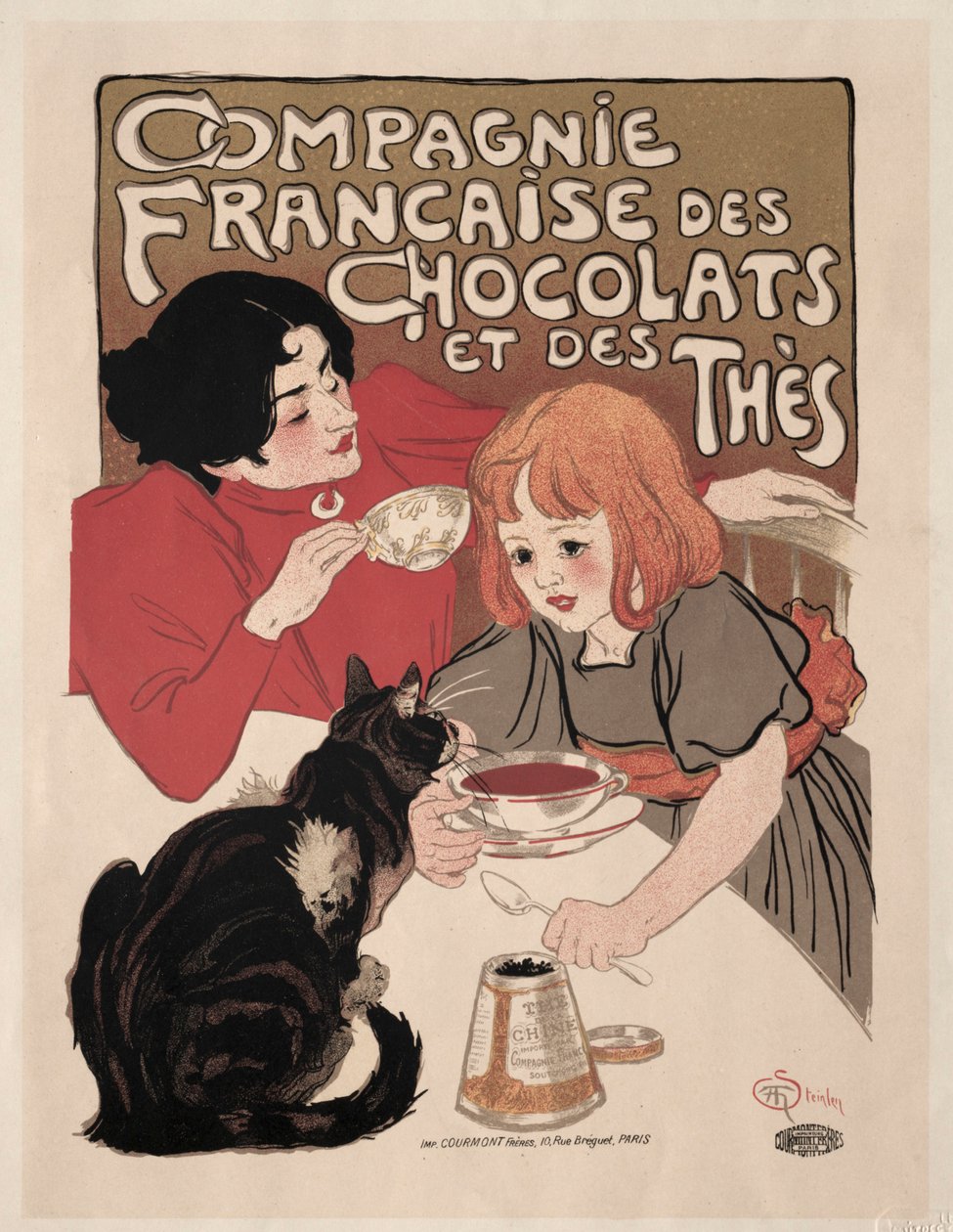 Companhia Francesa do Chocolate e das Coisas de Théophile Alexandre Steinlen