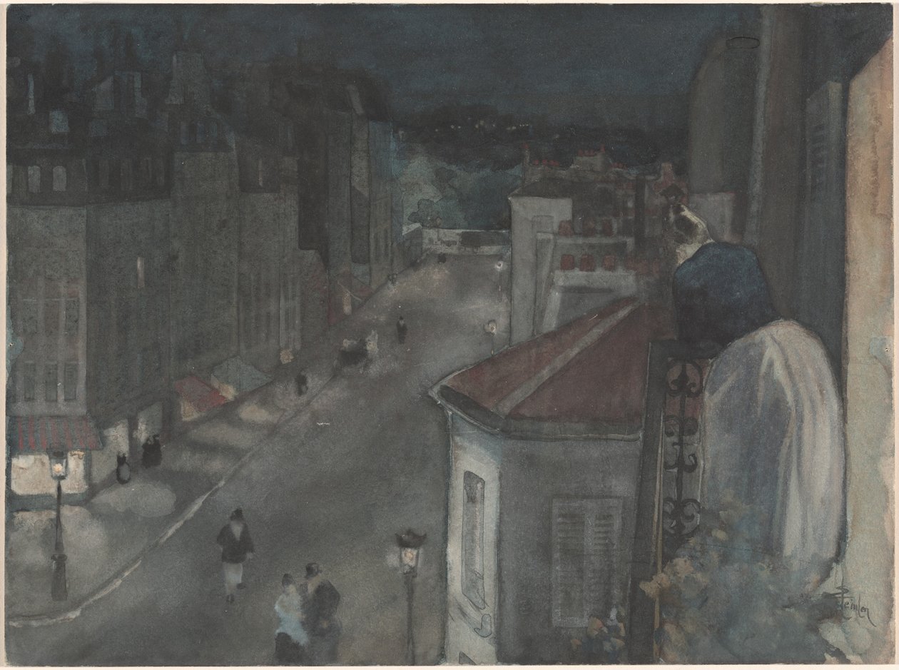 Do sexto andar de Théophile Alexandre Steinlen